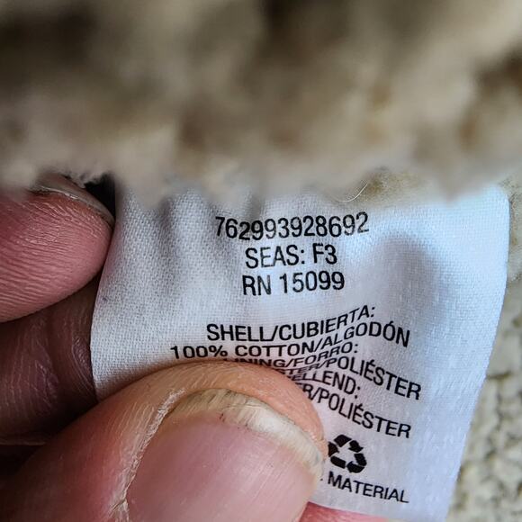 Outdoor Life Mens Jacket Small Camo Sherpa Lined Outdoor Chores Hunting Shacket - Picture 12 of 12